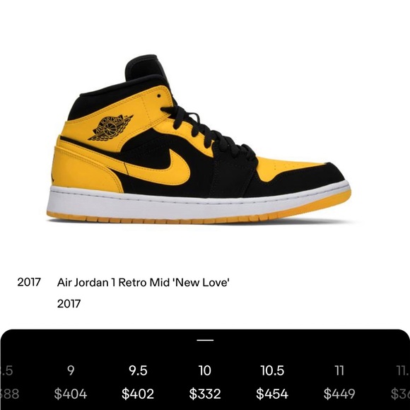 Jordan retro 1 “2017 New Love” size 10 - Picture 11 of 11